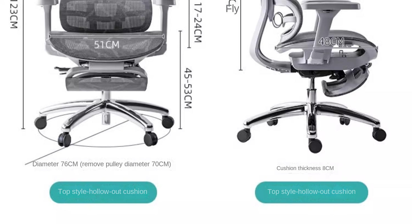 UVR High-quality Computer Chair Sedentary Comfort Gaming Chair Home Ergonomic Backrest Chair Adjustable Boss Chair Office Chair