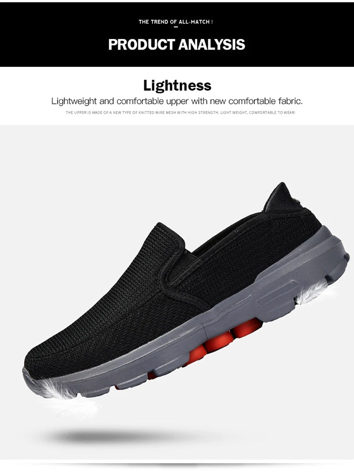 Casual Shoes Men Comfortable Men's Casual Shoes Lazy Slip on Loafers Non-slip Walking Flats Large Size 37-45 Zapatos De Hombre