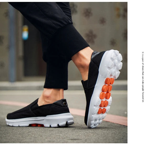 Casual Shoes Men Comfortable Men's Casual Shoes Lazy Slip on Loafers Non-slip Walking Flats Large Size 37-45 Zapatos De Hombre