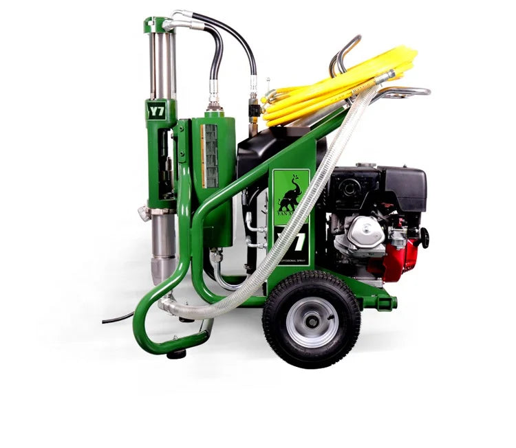 Y7 Factory Direct Hydraulic Airless Piston Pump Sprayer / Electric Hydraulic Airless Spray Machine for Paint and Putty