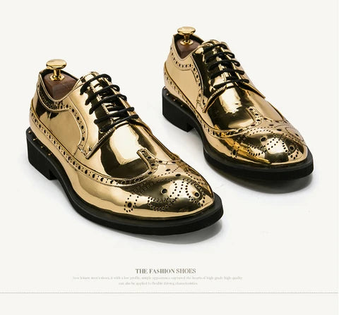 Custom Logo Hot Sale Men's Big Size Plus Size 48 Business Formal Fashion Dress Shoes Men Leather Shoes Casual