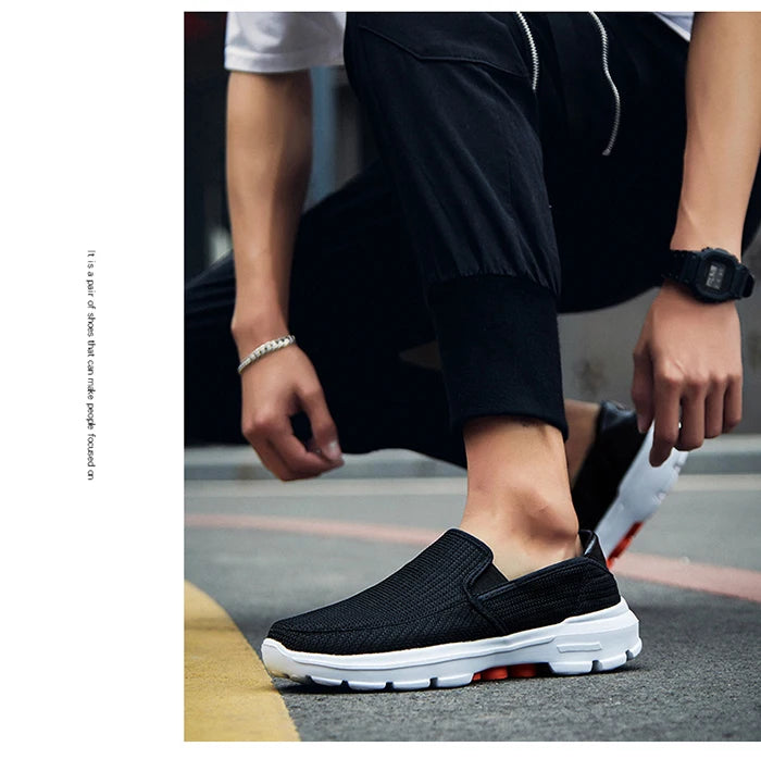 Casual Shoes Men Comfortable Men's Casual Shoes Lazy Slip on Loafers Non-slip Walking Flats Large Size 37-45 Zapatos De Hombre