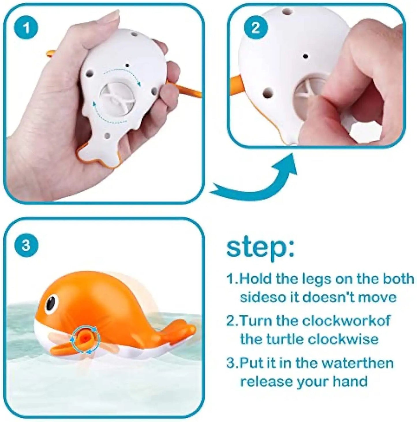 Bathing Toys Children Playing in Water Little Crabs Swimming Babies and Children Playing in Water Little Whales in Summer