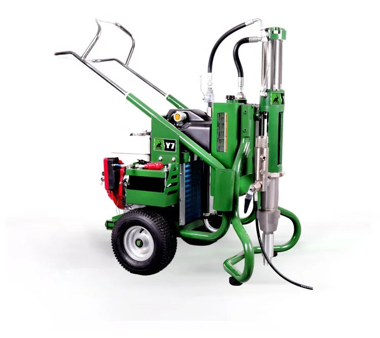 Y7 Factory Direct Hydraulic Airless Piston Pump Sprayer / Electric Hydraulic Airless Spray Machine for Paint and Putty