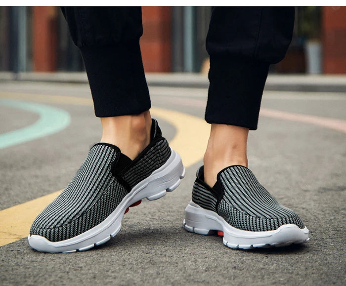 Casual Shoes Men Comfortable Men's Casual Shoes Lazy Slip on Loafers Non-slip Walking Flats Large Size 37-45 Zapatos De Hombre
