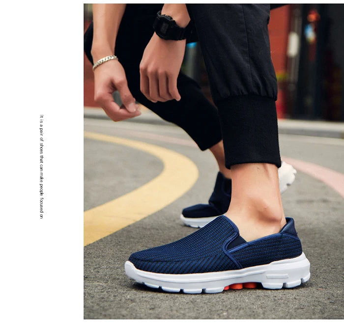 Casual Shoes Men Comfortable Men's Casual Shoes Lazy Slip on Loafers Non-slip Walking Flats Large Size 37-45 Zapatos De Hombre