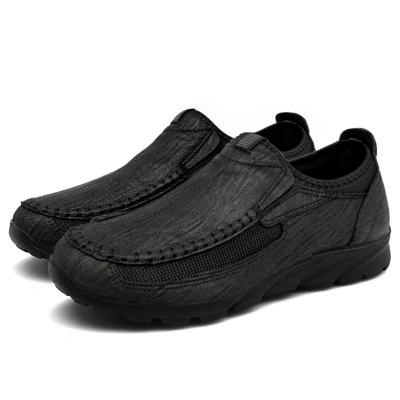 Men Casual Shoes Breathable Loafers Sneakers 2023 New Fashion Comfortable Flat Handmade Retro Leisure Loafers Shoes Men Shoes