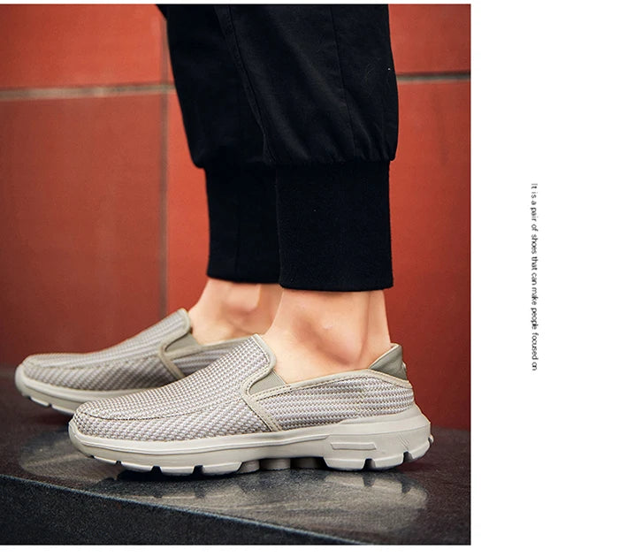 Casual Shoes Men Comfortable Men's Casual Shoes Lazy Slip on Loafers Non-slip Walking Flats Large Size 37-45 Zapatos De Hombre