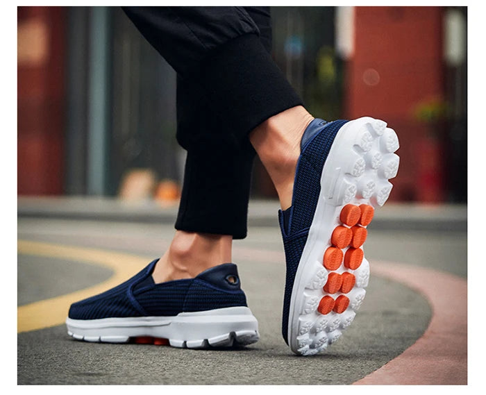 Casual Shoes Men Comfortable Men's Casual Shoes Lazy Slip on Loafers Non-slip Walking Flats Large Size 37-45 Zapatos De Hombre