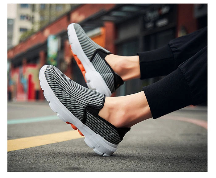 Casual Shoes Men Comfortable Men's Casual Shoes Lazy Slip on Loafers Non-slip Walking Flats Large Size 37-45 Zapatos De Hombre