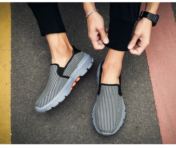 Casual Shoes Men Comfortable Men's Casual Shoes Lazy Slip on Loafers Non-slip Walking Flats Large Size 37-45 Zapatos De Hombre