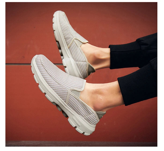 Casual Shoes Men Comfortable Men's Casual Shoes Lazy Slip on Loafers Non-slip Walking Flats Large Size 37-45 Zapatos De Hombre