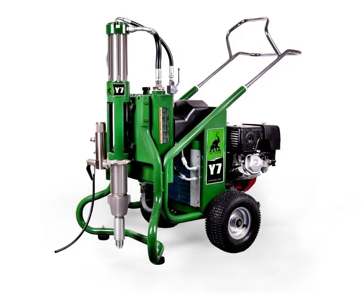 Y7 Factory Direct Hydraulic Airless Piston Pump Sprayer / Electric Hydraulic Airless Spray Machine for Paint and Putty