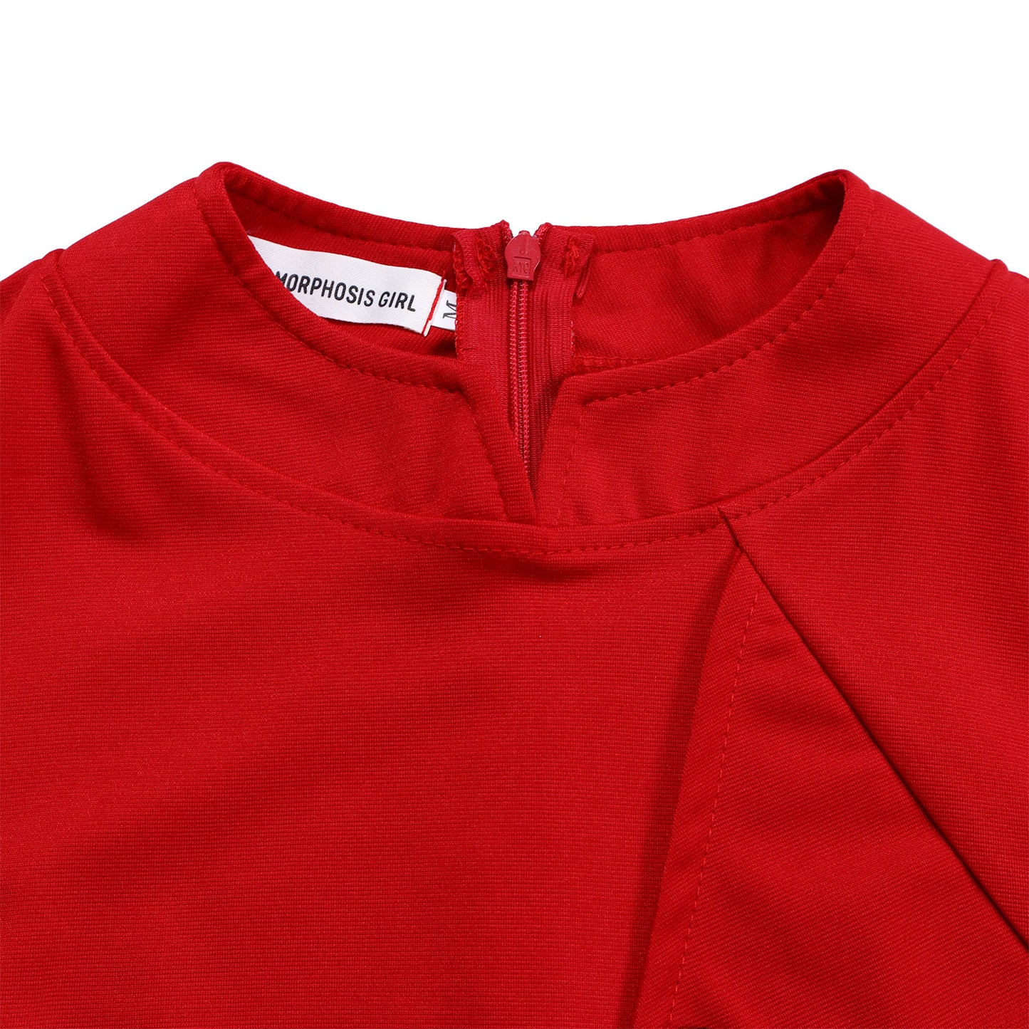 D515 Cross-border Women's Clothing Amazon Fashion Temperament OL Tongle Pencil Short-sleeved Half-high Neck Hip Foreign Trade dress