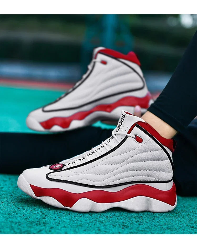 Men's  High Quality Basketball Shoes  Top Cushioning Non-Slip Wearable Sports   Athletic  Sneakers for Women