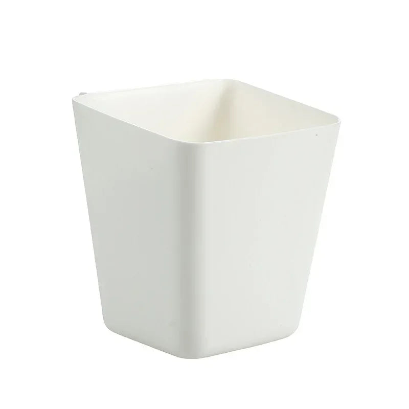 Household Back Hanging Plastic Storage Basket Mini Organizers Portable Storage Box Container Kitchen Bathroom