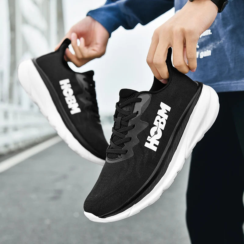 Men Sneakers Marathon Men Sports Running Sports Shoes Breathable Lightweight Women's Comfortable Athletic Shoe Nonskid Sneakers