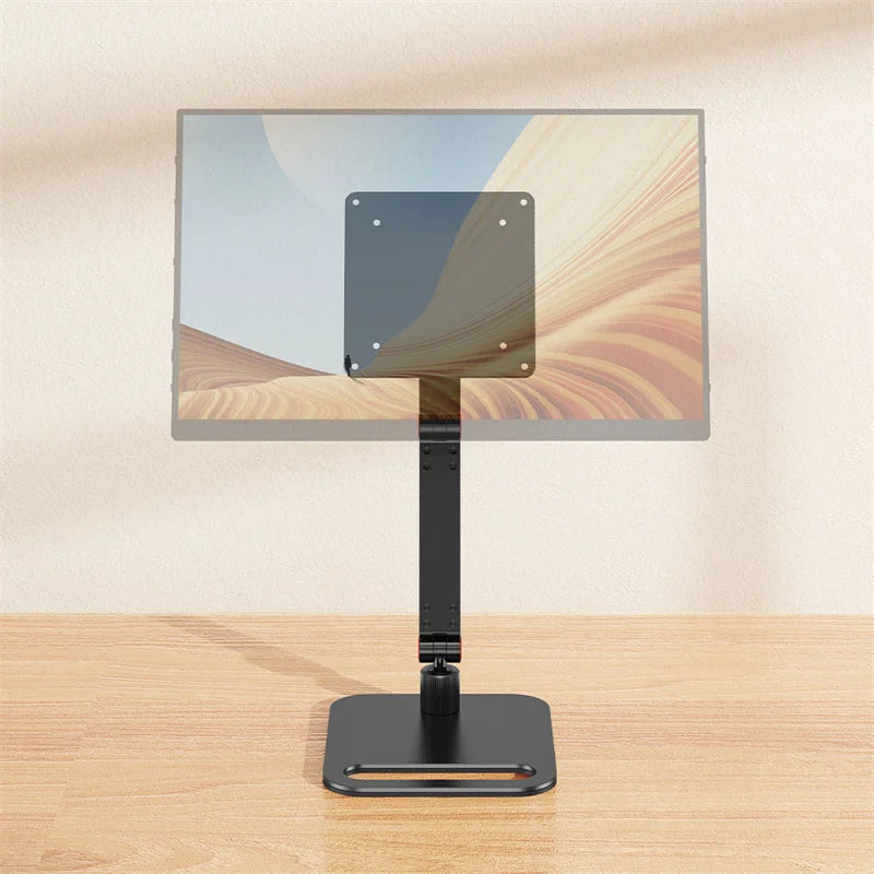 Portable Monitor Base Universal 14''-24'' Vesa Mounted Lcd Touch Screen Holder Folding Screen Display Stand Bracket Desktop