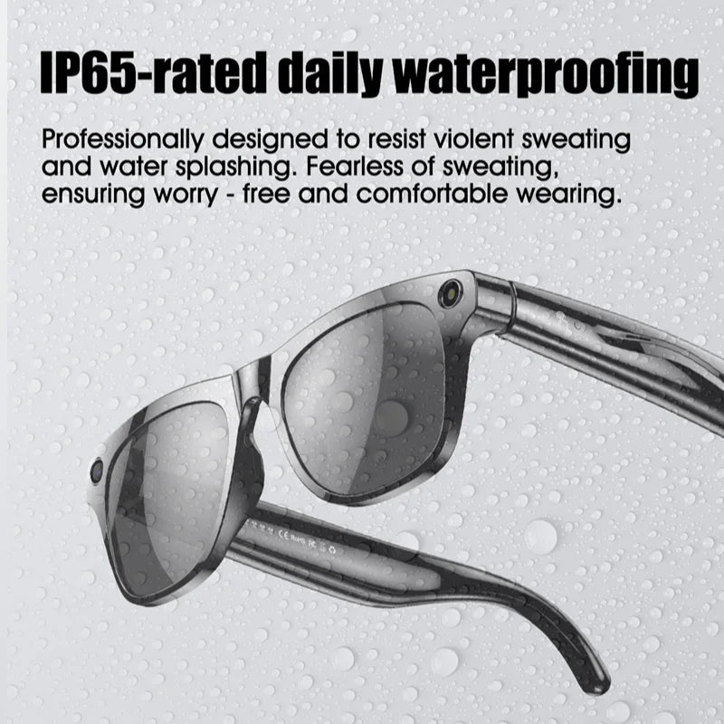 Xiaomi 6K HD AI Smart Glasses Photochromic Multifunction Bluetooth Calling Voice Assistant Music Player Translate Camera Glasses