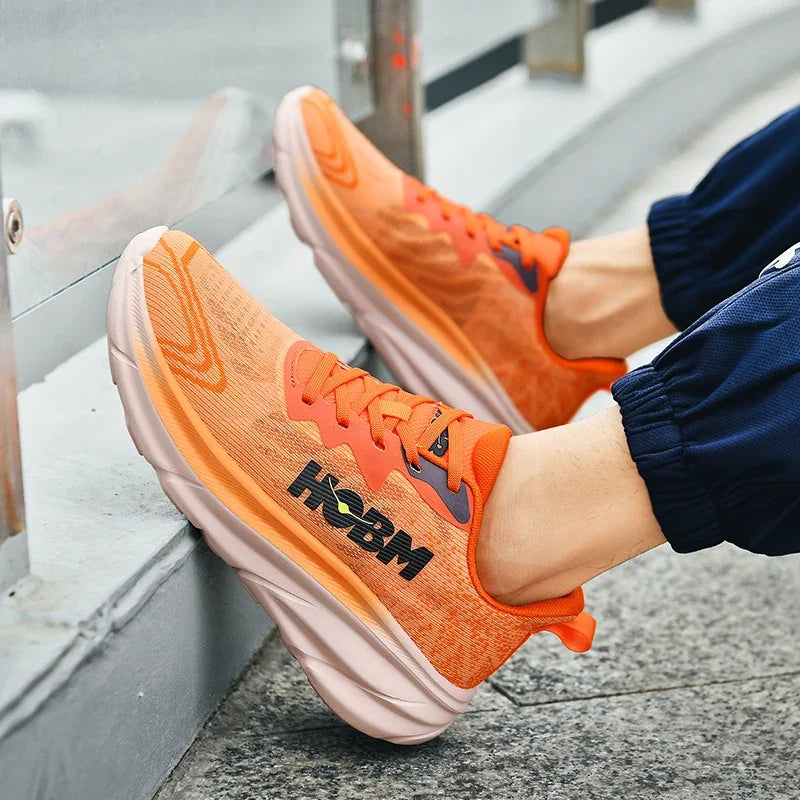 Men Sneakers Marathon Men Sports Running Sports Shoes Breathable Lightweight Women's Comfortable Athletic Shoe Nonskid Sneakers