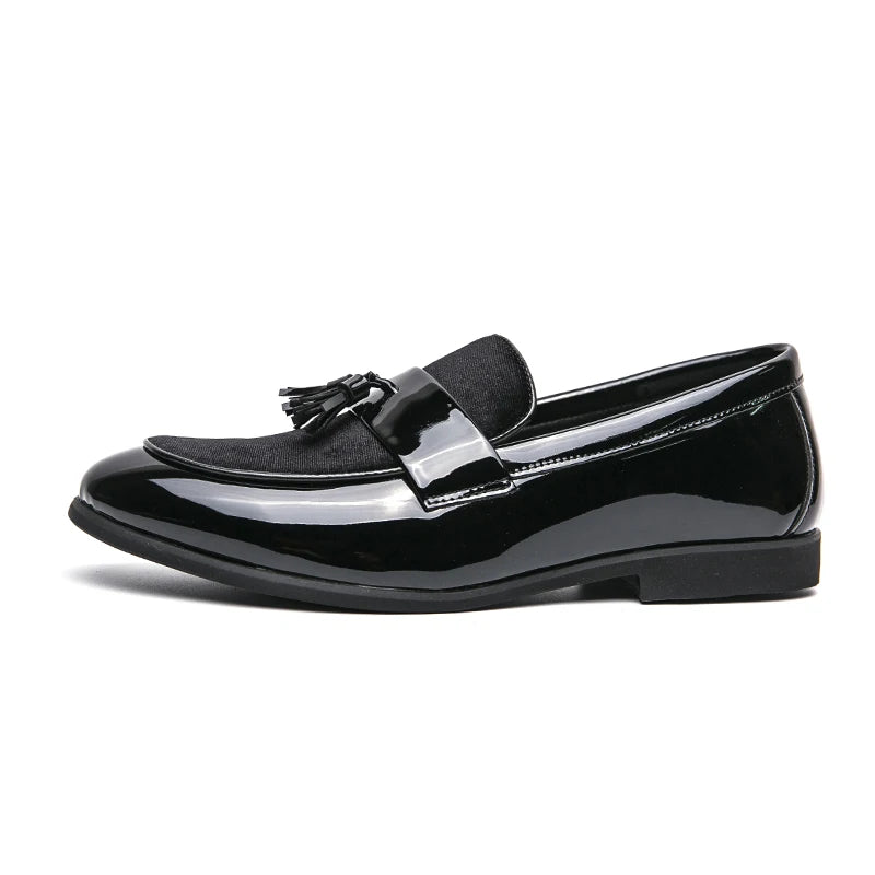Men's Tassel Leather Shoes Men's Party Formal Loafers Casual Evening Dress Moccasins Wedding Shoes Fashion Casual Men's Shoes