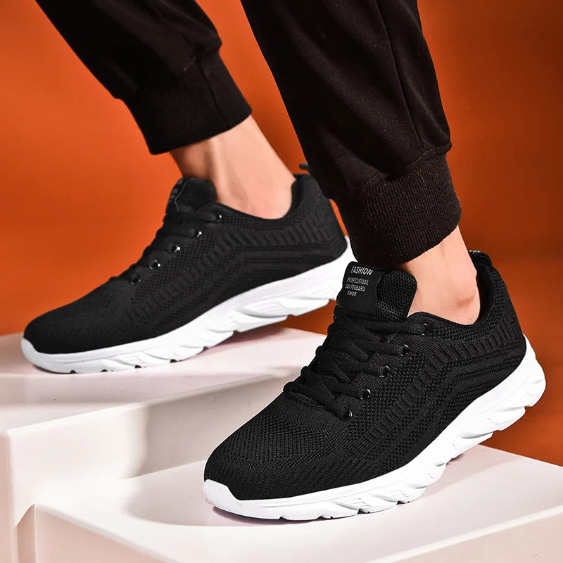 new men's spring and autumn large size breathable casual sports shoes designer flat comfortable lightweight men's shoes
