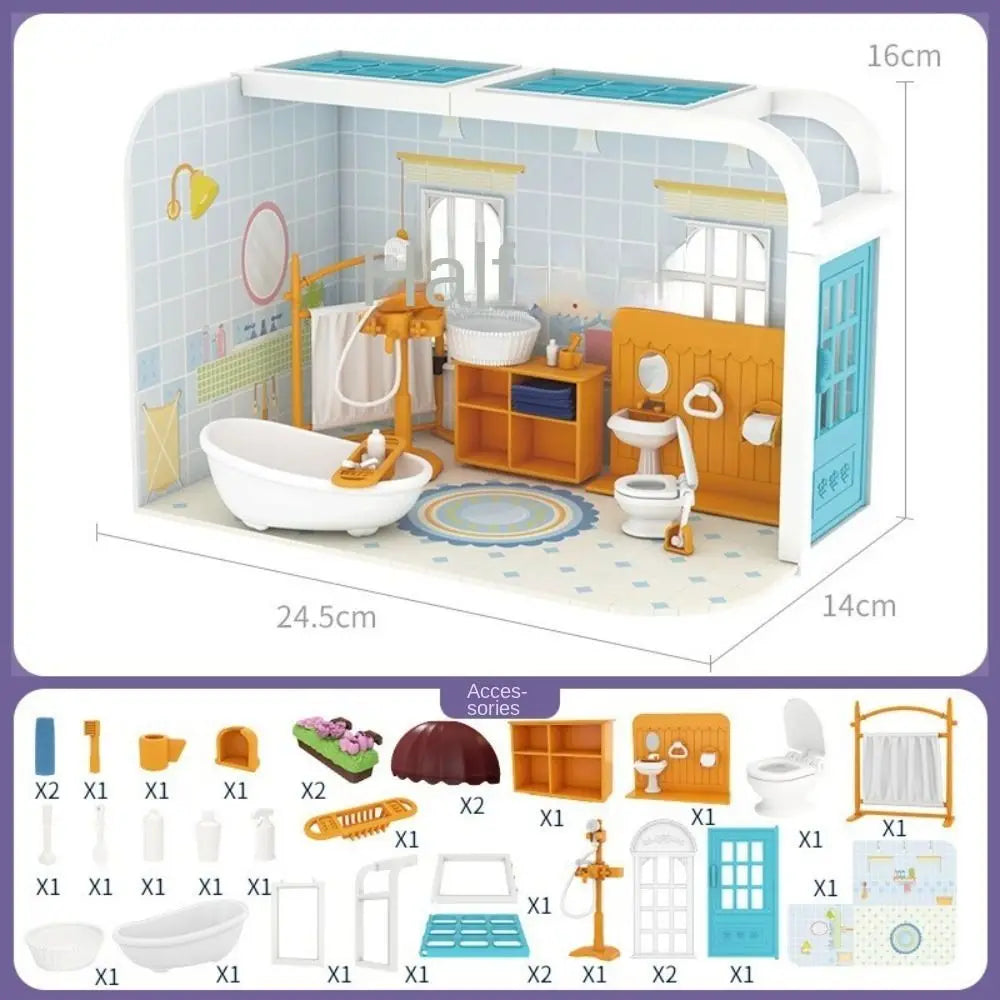 Kitchen Dollhouse Furniture Miniature Scene Miniature Miniature Items Dollhouse Accessories Furniture Accessories