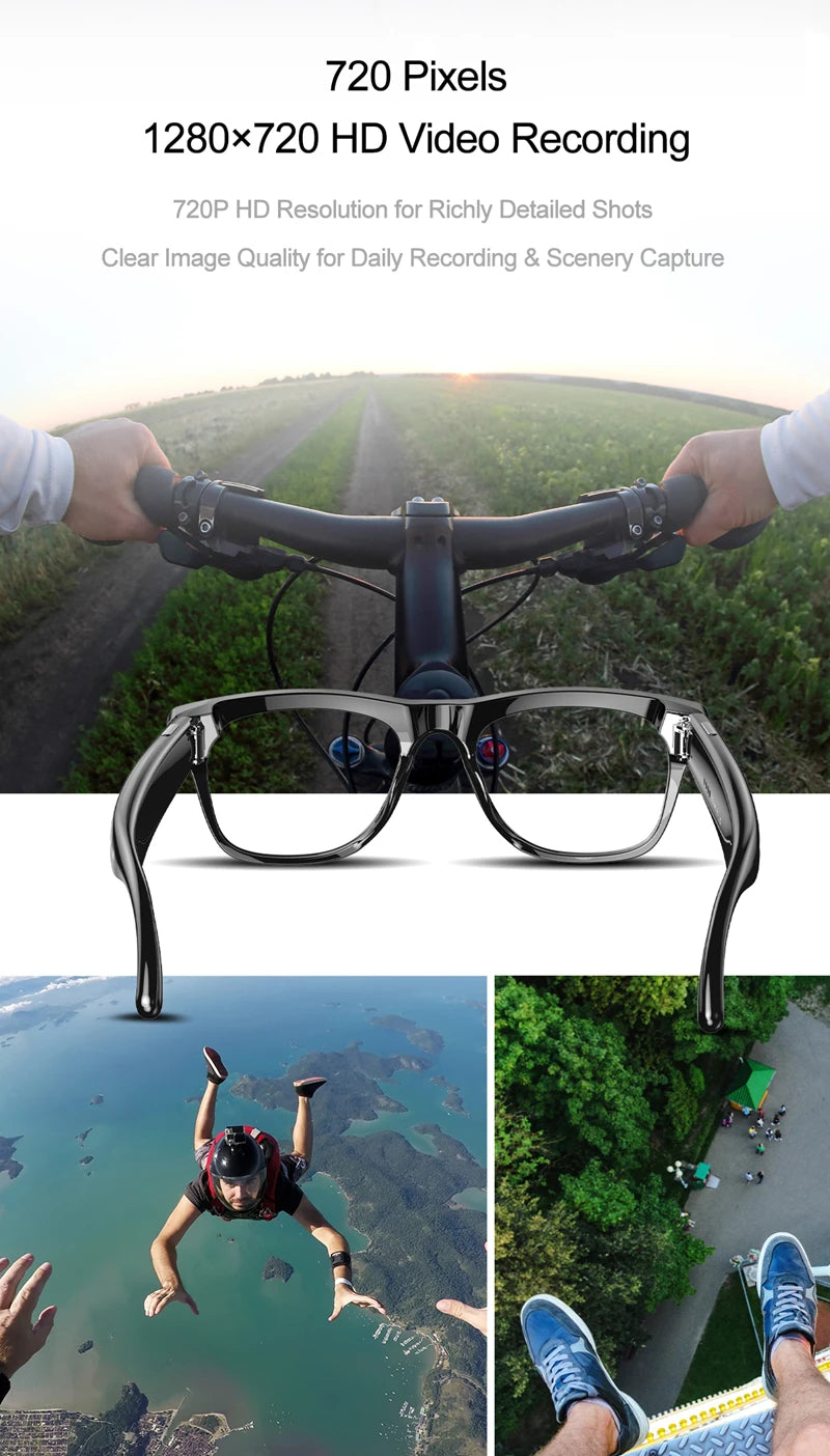 Xiaomi 6K HD AI Smart Glasses Photochromic Multifunction Bluetooth Calling Voice Assistant Music Player Translate Camera Glasses