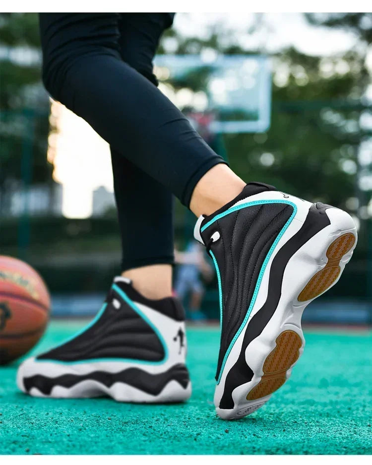 Men's  High Quality Basketball Shoes  Top Cushioning Non-Slip Wearable Sports   Athletic  Sneakers for Women