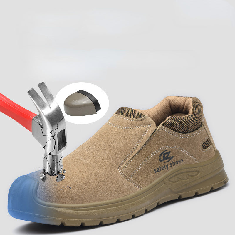 Insulated Safety Boots Men Anti-smash Anti-stab Safety Shoes for Men Construction Welding Work Shoes Safety Protective Men Shoes
