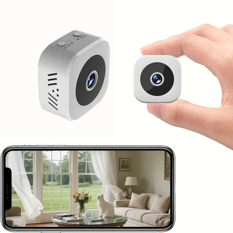 Xiaomi 6K Mini Security Camera Wireless 2.4G WiFi Monitoring Security Protection Remote Night Vision Surveillance Smart Home New