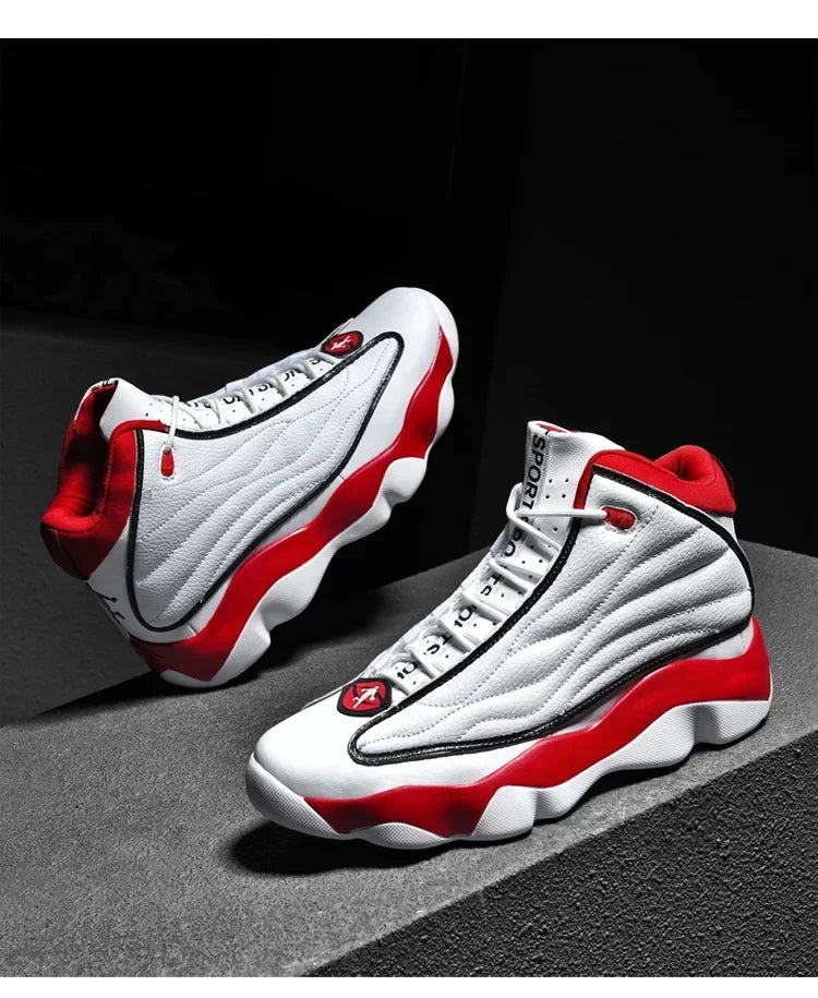 Men's  High Quality Basketball Shoes  Top Cushioning Non-Slip Wearable Sports   Athletic  Sneakers for Women