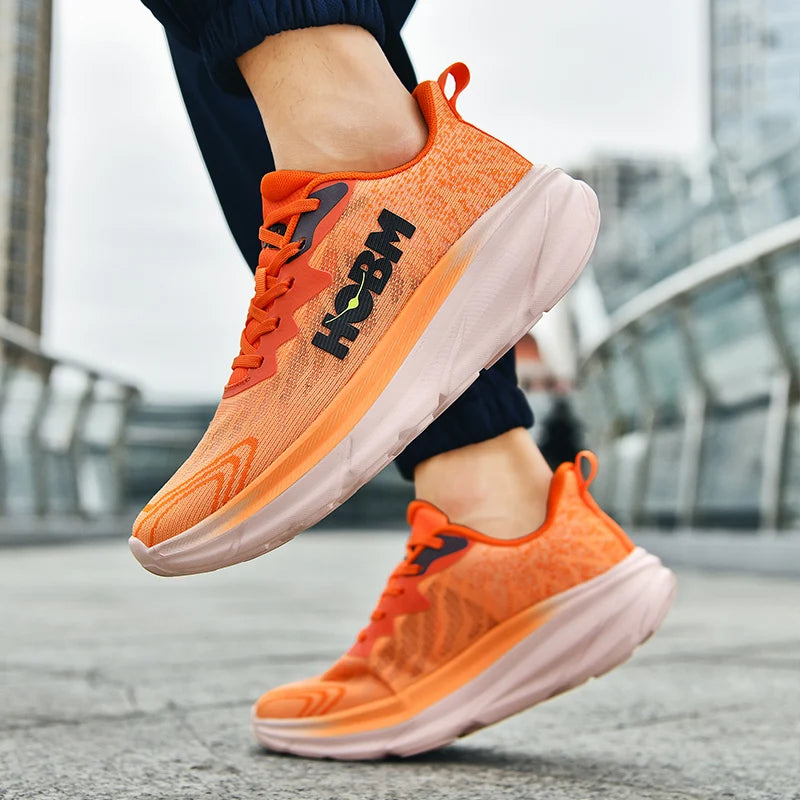 Men Sneakers Marathon Men Sports Running Sports Shoes Breathable Lightweight Women's Comfortable Athletic Shoe Nonskid Sneakers