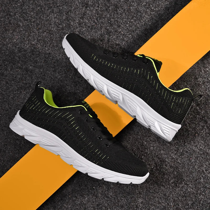 new men's spring and autumn large size breathable casual sports shoes designer flat comfortable lightweight men's shoes