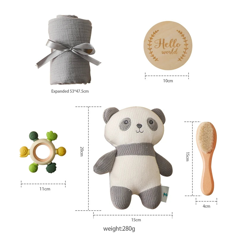 BaBy Accessories Photography Props Newborn Keepsakes Memories Milestone Cards Monthly Blanket Babies Photos Baby Birth Gift Set