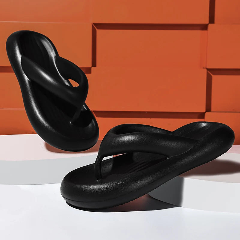 Men's Shoes Flip-Flops Men's Slippers Summer Indoor Sandals Soft Sole Outdoor Sports Leisure Beach Shoes Sandals