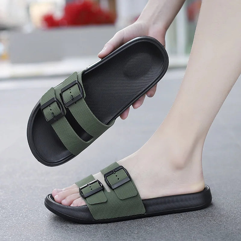 Vanmie Sandal Men 2024 New Summer Sandals for Men Leisure Beach Sandals Male Summer Shoes Lightweight Outdoor Casual Shoes