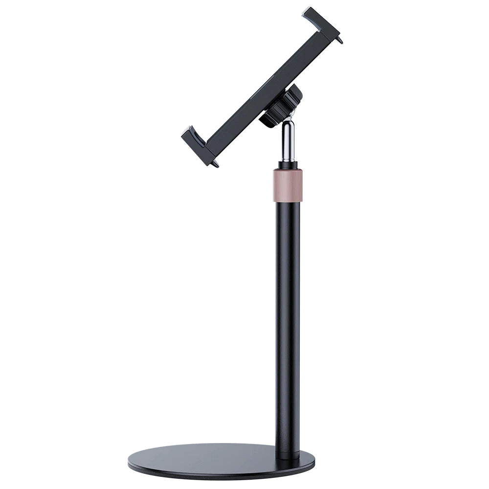 Portable Vesa Monitor Tablet Holder Adjustable Monitor Stand Height Up To 24Cm Standing Tablet Bracket Desk Mount Wider Base