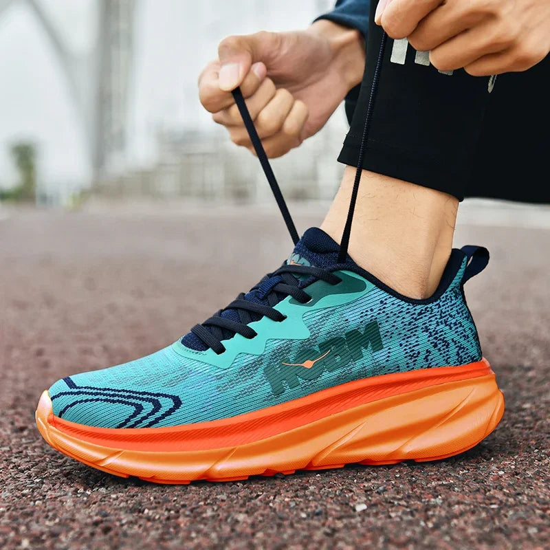 Men Sneakers Marathon Men Sports Running Sports Shoes Breathable Lightweight Women's Comfortable Athletic Shoe Nonskid Sneakers