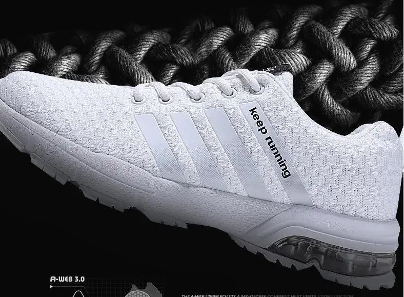 2022 New Men Shoes Casual White Sneakers Mens Trainers Air Cushion Men Sneakers Leisure Blue Shoes Men Tenis