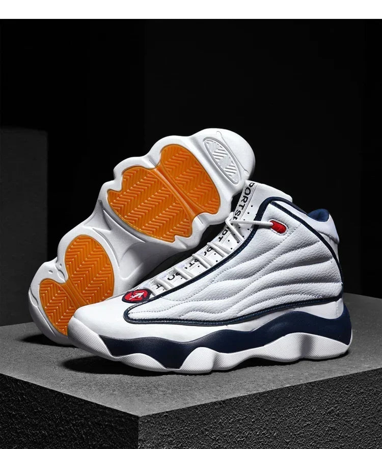 Men's  High Quality Basketball Shoes  Top Cushioning Non-Slip Wearable Sports   Athletic  Sneakers for Women