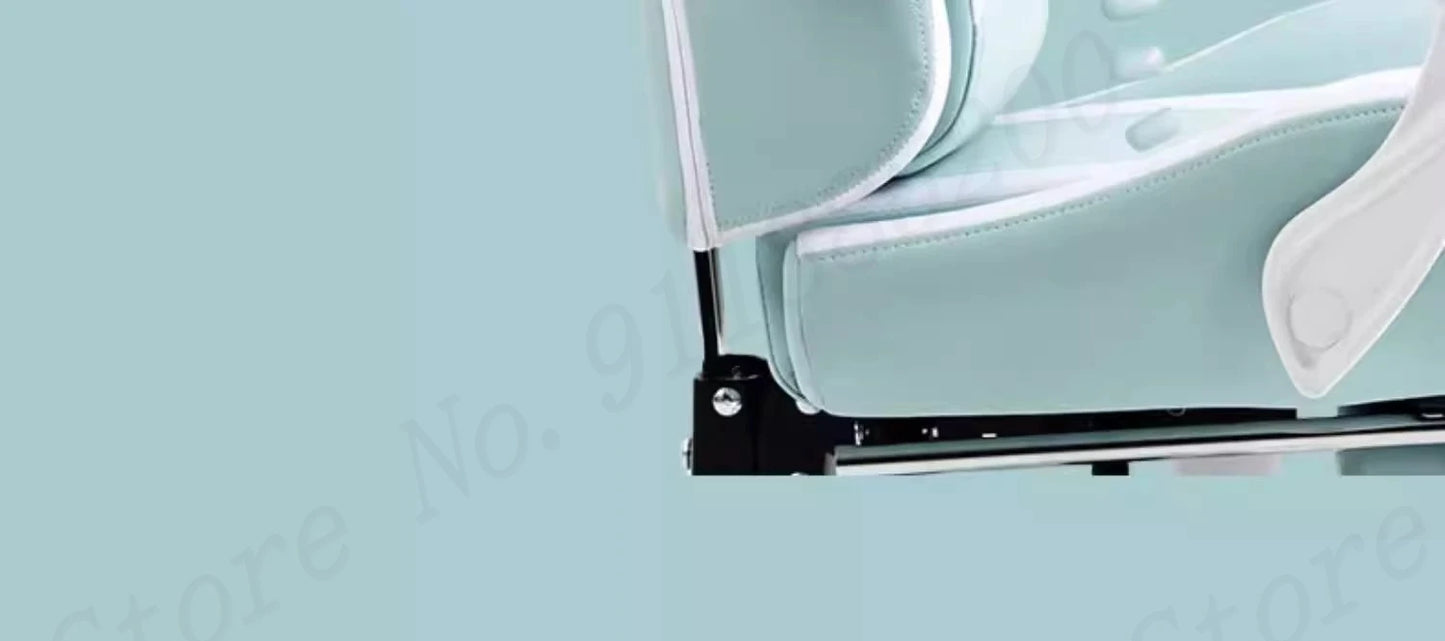 Cat-ear Computer Chair Girls Home Office Gaming Chair Comfortable Back 135° Adjustable Bedroom Student Linkage Armrest Chair