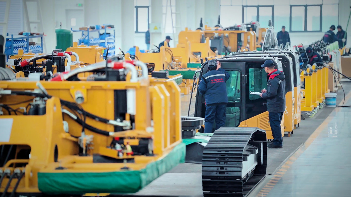 37 ton Large Crawler Excavator  Heavy Hydraulic Digger Construction Machinery Equipment China Factory Customized