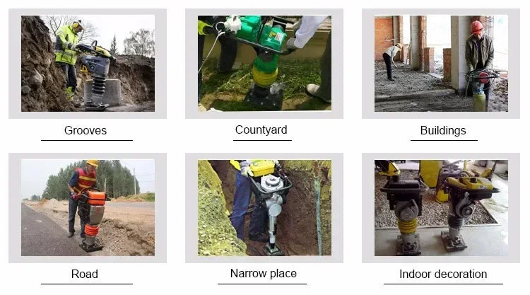 Factory  Tamping Compactor/Compactor Jump/Jack Compactor  for Road Construction Projects