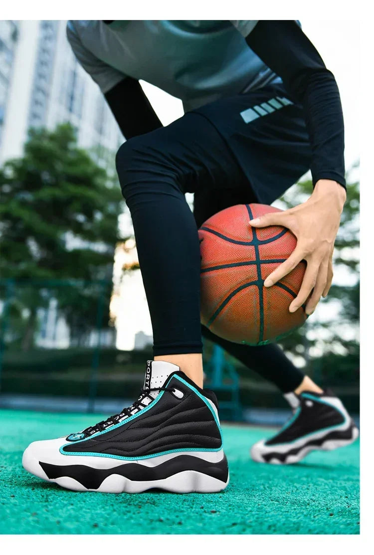 Men's  High Quality Basketball Shoes  Top Cushioning Non-Slip Wearable Sports   Athletic  Sneakers for Women