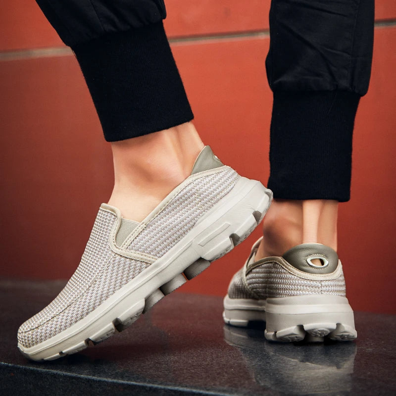 Casual Shoes Men Comfortable Men's Casual Shoes Lazy Slip on Loafers Non-slip Walking Flats Large Size 37-45 Zapatos De Hombre