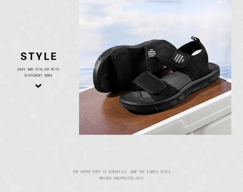 A Pair of New Summer Fashionable Wear-Resistant Casual Shoes, Wear-Resistant Sports Beach Shoes
