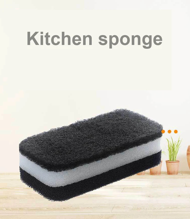 Cheap Small Item Home Useful Little Things Kitchen Accessory Dishwasher Sponge Sink Cleaning Tools Scouring Pad Scourer