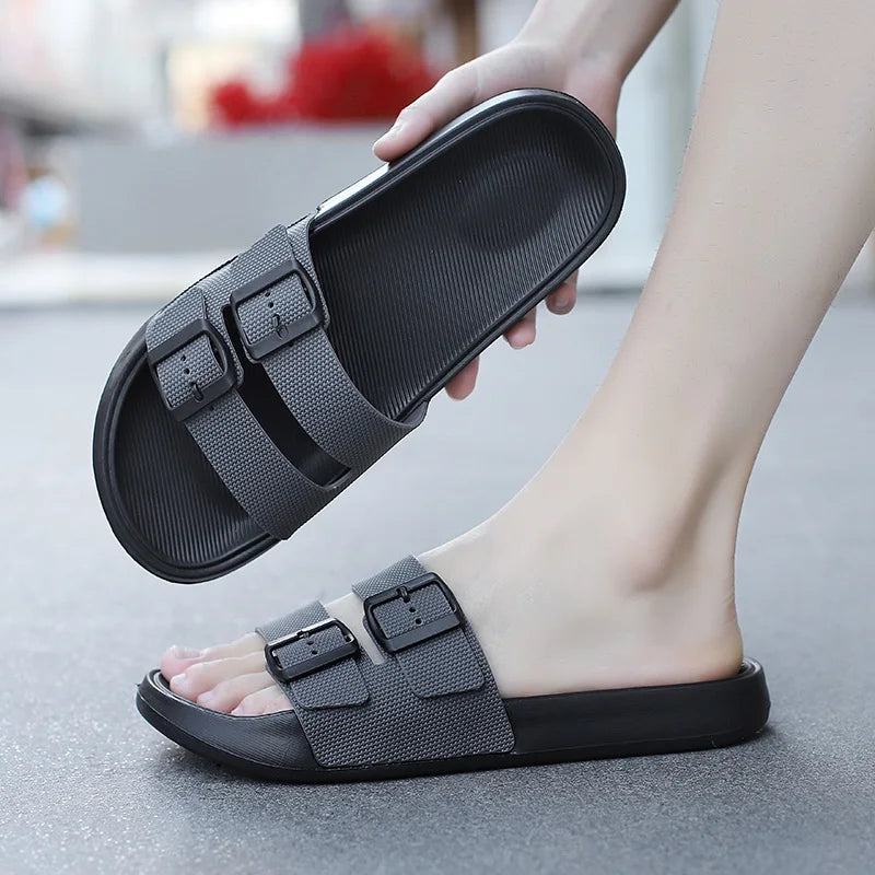 Vanmie Sandal Men 2024 New Summer Sandals for Men Leisure Beach Sandals Male Summer Shoes Lightweight Outdoor Casual Shoes