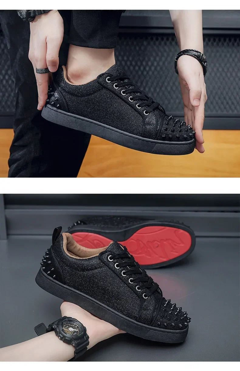 Fashion Men's Casual Shoes Leather Board Shoes for Men High Quality Classic Comfortable Breathable Male Leisure Shoes 2024 New
